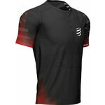 Compressport Racing SS T-Shirt Black S Majica za trčanje s kratkim rukavom