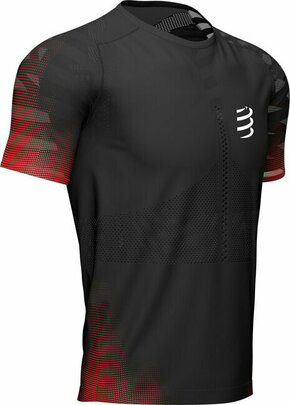 Compressport Racing SS T-Shirt Black S Majica za trčanje s kratkim rukavom