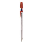 Olovka kemijska Zebra N-5200 0,7 crveni ispis