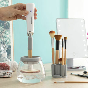 Automatsko sredstvo za čišćenje i sušenje kistova za šminkanje Maklin InnovaGoods