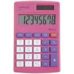 Maul M 8 džepni kalkulator ružičasta Zaslon (broj mjesta): 8 baterijski pogon, solarno napajanje