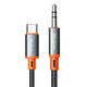 Cable Mcdodo CA-0820 USB-C to 3.5mm AUX mini jack, 1.2m (black)