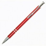 Kemijska olovka Essex, metalna, Crvena