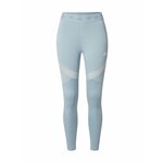 ADIDAS SPORTSWEAR Sportske hlače siva / prozirna / bijela