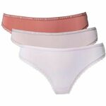 Tommy Hilfiger Underwear Klasične gaćice boja vina / taupe siva / bijela