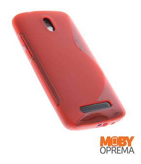 HTC DESIRE 500 crvena silikonska maska