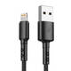 USB to Lightning cable Vipfan X02, 3A, 1.8m (black)