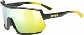 UVEX Sportstyle 235 Sunbee/Black Matt/Mirror Yellow Biciklističke naočale