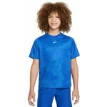 Majica za dječake Nike Kids Dri-Fit Short-Sleeve Top - game royal/white