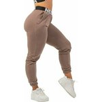 Nebbia Iconic Mid-Waist Sweatpants Brown L Fitness hlače