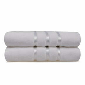 Set od 2 bijela pamučna ručnika Hobby Dolce