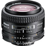 Nikon objektiv AF, 24mm, f2.8D