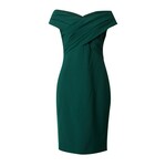 Lauren Ralph Lauren Koktel haljina 'IRENE' tamno zelena