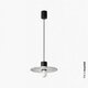 FARO 68600-50 | Confetti-FA Faro visilice svjetiljka 1x E27 crno mat, bijelo, crno