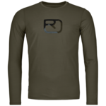 Muška majica Ortovox 150 Cool Mtn Silhouette Ls Men's Veličina: M / Boja: tamno zelena