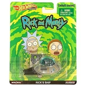 Hot Wheels: Rick i Morty - Rickjev brod 1/64 - Mattel