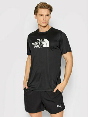 THE NORTH FACE Tehnička sportska majica 'REAXION EASY' crna / bijela