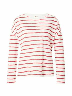 LEVI'S ® Majica 'Margot Long Sleeve' crvena / bijela