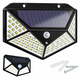 100 led smd solarna zidna svjetiljka sa senzorom pokreta