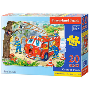 Vatrogasni tim Maxi puzzle 20kom - Castorland