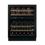 mQuvee Podpultni ugradbeni hladnjak za vino WCD60AB-700