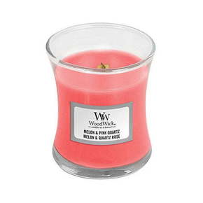WoodWick mirisna svijeća Classic Medium Melon &amp; Pink Quartz - M