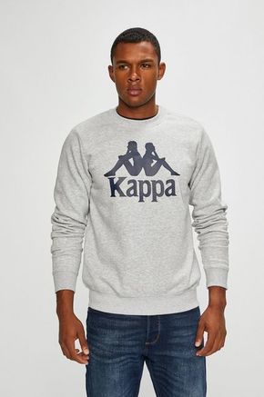 Kappa - Majica Sertum - siva. Majica iz kolekcije Kappa. Model izrađen od pletenine s tiskom.
