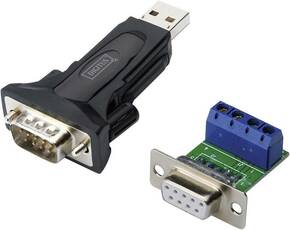 DIGITUS USB Serijski transformator Crno 5cm DA-70157