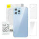Telefonska torbica Baseus Crystal Clear za 13 Pro Max (prozirna) +zaštitno staklo od potpunog kaljenog stakla +komplet za čišćenje