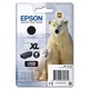 EPSON T2621 (C13T26214012), originalna tinta, crna, 12,2ml