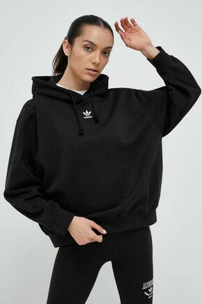 ADIDAS ORIGINALS Sweater majica 'Adicolor Essentials friend' crna / bijela
