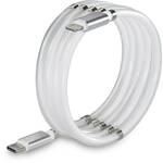 Renkforce USB kabel USB 2.0 USB-C™ utikač, Apple Lightning utikač 2.00 m bijela TO-6886782