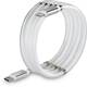Renkforce USB kabel USB 2.0 USB-C™ utikač, Apple Lightning utikač 2.00 m bijela TO-6886782