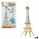 Igra Gradnje Colorbaby Tour Eiffel 447 Dijelovi (4 kom.) , 3308 g