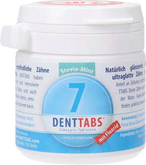 DENTTABS prirodna pasta za zube u tabletama s fluorom 125 kom