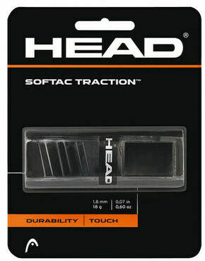 Gripovi za reket - zamjenski Head Softac Traction black 1P