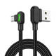 USB na mikro USB kabel Mcdodo CA-5280 LED, 1,2 m (crni)