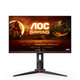 AOC 24G2ZU/BK monitor, IPS, 23.8", 16:9, 1920x1080, 240Hz, pivot, HDMI, Display port, VGA (D-Sub), USB