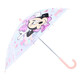 Disney dječji kišobran Minnie Mouse Rainy Days prozirni - rozi
