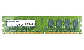 2-Power 4GB PC2-6400U 800MHz DDR2 Non-ECC CL6 DIMM 2Rx8 (DOŽIVOTNO JAMSTVO)