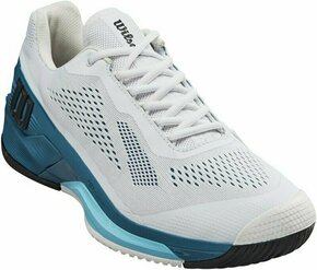 Wilson Rush Pro 4.0 Mens Tennis Shoe White/Blue Coral/Blue Alton 44 Muška obuća za tenis