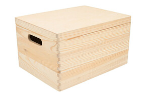 AtmoWood Drvena kutija s poklopcem 40 x 30 x 23 cm