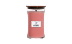 Woodwick mirisna svijeća Melon &amp; Pink Quartz L