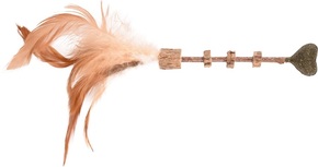 Flamingo drveni štap s mačjom metvicom - igračka za mačke 1 kom