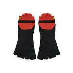 Unisex niske čarape Vibram Fivefingers Athletic No Show S21N05 Red/Black