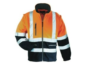 Reflektirajuća zaštitna Hi-viz jakna Polaire STATION narančasta