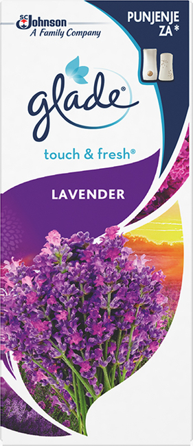 Glade® Punjenje za touch &amp; fresh®- Lavanda 10 ml