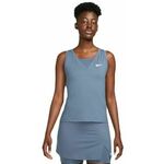 Ženska majica bez rukava Nike Court Dri-Fit Victory Tank - diffused blue/white