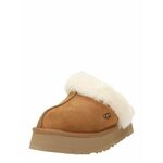 UGG Papuče 'Disquette' svijetlosmeđa / bijela