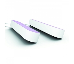 Philips - SET 2x LED RGB Stolna svjetiljka za prigušivanje HUE AMBIANCE LED/6W/230V bijela